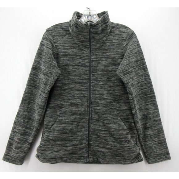 Mountain Hardwear Jacket Small Fleece Full Zip Heathered Gorpcore - Picture 1 of 12
